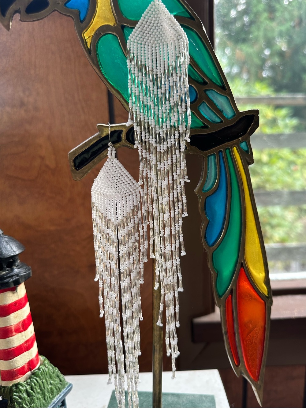 Artisan Handmade Extra Long Chandelier Earrings